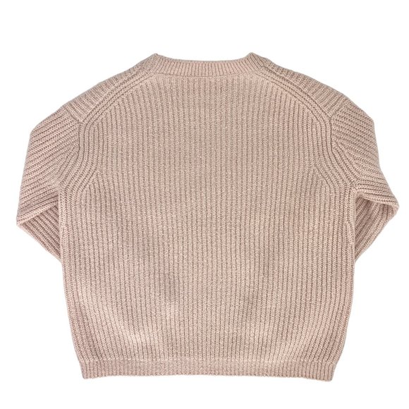 Vince Peach Ribbed Crewneck Sweater - Picture 2 of 5